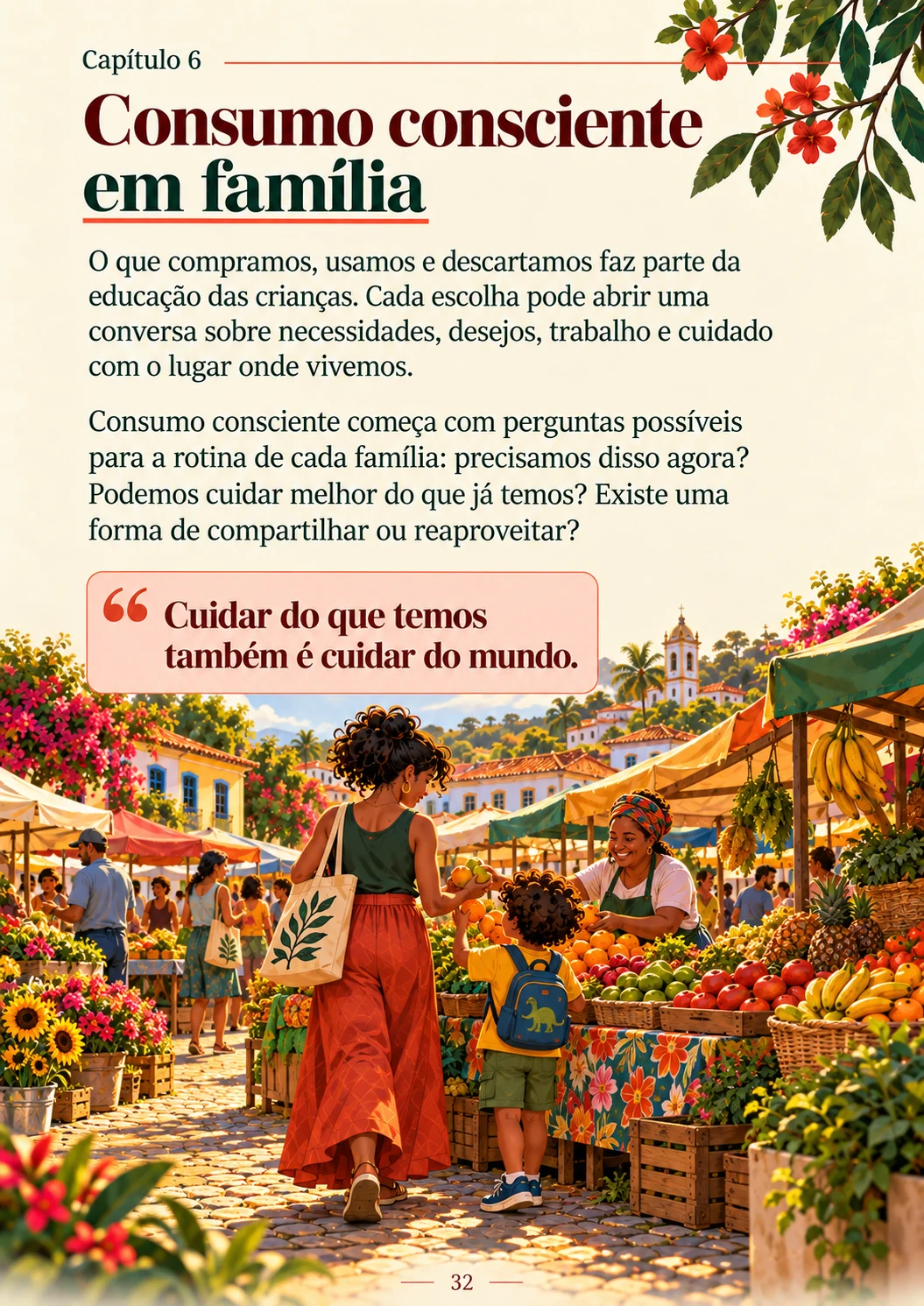 Página 32: Consumo consciente em família